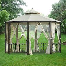 Sears Garden Oasis Octagon Gazebo Replacement Canopy And Netting Set Garden Winds