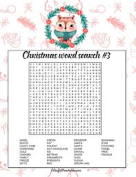 Tired of broken pencils, smudged eraser marks, and scribbles all over your word search puzzles? Christmas Word Search Printable Puzzles Colorful Printables