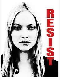 RESIST. Etta Bishop Fringe Resistance Poster" Art Board Print for Sale by  butfirstcoffee