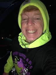 Haunted Forest Marathon muddy trail run