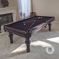 8 Foot Artisan Pool Table Reinstall After We Stored It For 10 Months Black Felt Billiards Dkbilliards Playpool Mancave Ga In 2020 Play Pool Pool Table Billiards