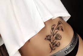 54 Cute Small Christmas Tattoo Ideas For Women Stomach Tattoos Women Belly Tattoos Side Stomach Tattoos