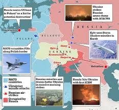 Britain is now 'directly involved' in Ukraine war after Storm Shadow  strike, Russia declares as Putin is accused of yet another 'escalation'  amid fears he unleashed 'nuclear capable ICBM' for first time |
