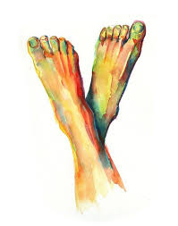 Feet Watercolor Art Print Podiatry Foot Anatomy Art Etsy In 2021 Anatomy Art Watercolor Art Prints Watercolor Art