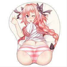 Fate Astolfo Cute Mouse Pads Sexy Mouse Mat Waifu Mousepad Anime Girl Mouse  Pad with Wrist Support : Amazon.ca: Electronics