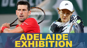 Novak djokovic won the australian open final in straight sets. Novak Djokovic Vs Jannik Sinner Exhibition 2021 Youtube