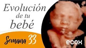 Evolución del bebé en la semana 33 de embarazo. Ecografia 33 Semanas De Embarazo Ecox
