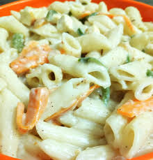 If desired, you can add a pinch of nutmeg. White Sauce Pasta