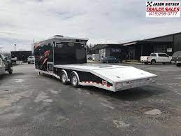 Pin By Romashka On 4x4 Trailers Custom Trailers Aluminum Roof Toy Hauler Camper