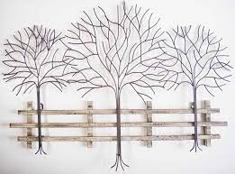 This Image Is About Charming And Durable Metal Tree Wall Art And Titled Winter Metal Tree Wall Art Wit Metal Tree Wall Art Tree Wall Decor Art Gallery Wall
