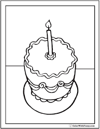 Home/ cartoon/ mickey mouse/ happy birthday mickey. 55 Birthday Coloring Pages Printable And Digital Coloring Pages