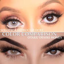 Whilst some of our natural effect lenses do not over full coverage, they do have enhancement qualities that will add new layers of if you want to completely mask your eye color, then these might not be the light blue contacts for brown eyes that you need. Otaku How To Pick The Best Colored Contacts For Dark Eyes Solotica Otakulens By Billionaire Beauties
