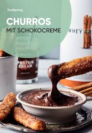 Fettarmes Churros Rezept Spanisches Geback Gesunder Rezept Churros Rezept Lebensmittel Essen Rezepte