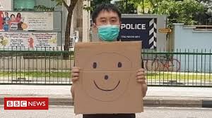 Every time you visit your facebook, twitter or any other social media profile, then you will surely come across the memes circulating the whole social media. Singapore Jolovan Wham Charged For Holding Up A Smiley Face Sign Bbc News