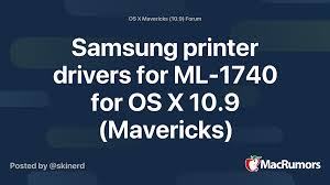 Samsung easy printer manager is available for windows. Samsung Printer Drivers Os X