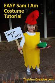 Easy Sam I Am Costume Tutorial The Mom Creative Dr Seuss Costumes Costume Tutorial Family Costumes Diy