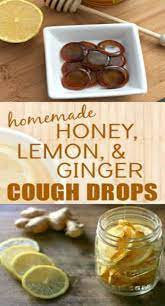 Recipe Homemade Honey Lemon Cough Drops With Ginger Homemade Cough Remedies Cold And Cough Remedies Cough Drops