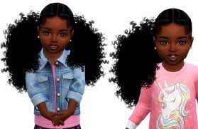 Vonaycury Pony All Ages Sims Hair Sims 4 Toddler Toddler Hair Sims 4