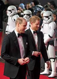 Princes William Harry At The Latest Star Wars Series The Last Jedi On Tuesday Night 12th Dec Prince William And Harry Prince Harry Prince William And Kate