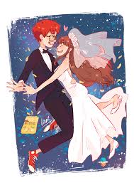 You And Me Let S Marry In The Space Station Anime Mystic Messenger Mystic