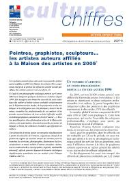 0 806 80 42 08. Peintres Graphistes Sculpteurs Les Artistes Auteurs Affilies A La Maison Des Artistes En 2005 Cc 2007 6