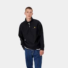 We did not find results for: Mullus Boards Clothing Carhartt W I P Half Zip American Script Sweat Black