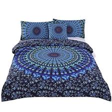 You have searched for tapestry bedding comforters and this page displays the closest product matches we have for tapestry bedding comforters to buy online. Sleepwish 4 Pcs Mandala Bedding Blue Bohemian Moonlight Bedding Set Sh Wrinkledhippie