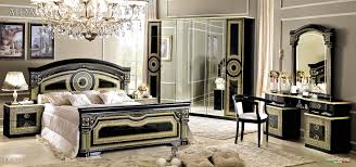 Black And Gold Furniture Set Pin By Angie M On For The Home Italian Bedroom Sets Italian Bedroom Italian Bedroom Furniture