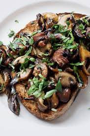Pin By Gene Macrae On Food Mushroom Toast Italian Recipes Easy Toast Recipes