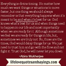 I learned that we can do anything, but we can't do everything. Quotes About Timing Is Everything Quotesgram