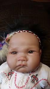 Ashton Drake Baby Raven Wing So Truly Real Native American Doll