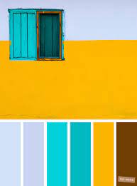 Maybe you would like to learn more about one of these? Color Inspiration Light Blue Turquoise Yellow Color Palette