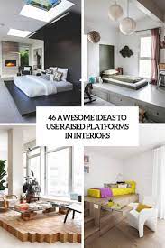 Overstock.com has been visited by 1m+ users in the past month 46 Awesome Ideas To Use Raised Platforms In Interiors Digsdigs