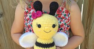 Fluffy crochet bee // bee plushie // velvet crochet bee // amigurumi bumble bee // cute plush // bee plush // crochet // bumblebee crochet seashoreshoppe 5 out of 5 stars (203) $ 25.00. Bumblebee Crochet Bumblebee Doll 4 Stuffed Animal Bee Plush Bee Other Stuffed Animals Schi Brettl Werkstatt Toys Hobbies