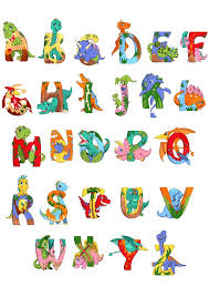 Dinosaurier Alphabet Anniversaire Dinosaure Anniversaire Theme Dinosaure Fete Dinosaures