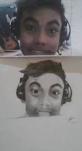 Guys kilala niyo po ito ?😂😂 Si jhepoy dizon to Trending siya ngayon haha  Mongol 2,3b,6b sa mead académié drawing pad