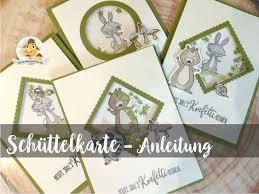 Anleitung Zur Schuttelkarte Stempeltier Schuttelkarten Karten Stampin Up Karten Geburtstag