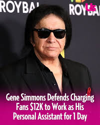 Despite some backlash, Gene Simmons is defending his $12,495 VIP tour  package, offering fans a chance to be his “personal roadie” for the day.  See why he thinks it's worth it here: