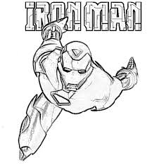 Keep your kids busy doing something fun and creative by printing out free coloring pages. Coloring Page Iron Man 5