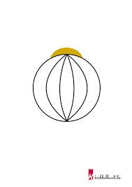 Die adventssonntage habe ich durch kleine sterne. Weihnachtskugel Vorlage Zum Ausdrucken Ausmalen Kribbelbunt