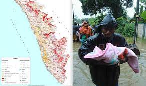 In the maximum observed flooding map, areas in red are flooding mapped from copernicus sentinel 1 sar data provided by the european space agency. Kerala Flood Map India Floods Mapped Where Is It Flooded Evacuation Zones Listed World News Express Co Uk