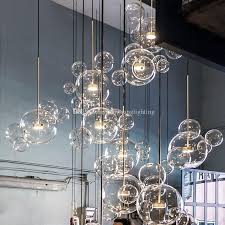 Satin Al Kolye Isiklari Cam Minimalist Molekuler Nordic Avize Italyan Tasarimci Yaratici Kabarcik Cam Restoran Restoran Asili Lambalar Tl567 08 Dhgate Comda Asma Lamba Avize Aydinlatmalar
