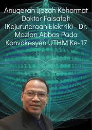 Penyelidikan / mengumpul data ijazah sarjana doktor falsafah separuh masa 4. Anugerah Ijazah Kehormat Doktor Falsafah Kejuruteraan Elektrik Dr