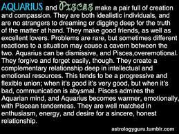 How compatible are aquarius women and pisces men mentally, emotionally and sexually? The Astrology Guru Aquarius Compatibility With Pisces Http Amykinz97 Tumblr Com Www Troubleddthou Horoscope Pisces Pisces And Aquarius Pisces Quotes