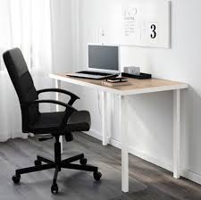Linnmon Godvin Table White White Stained Oak Effect White 47 1 4x23 5 8 Ikea Ikea Furniture Diy Bedroom Decor