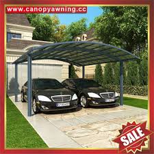 Quality 2 car carports for sale. Excellent Sun Rain Pc Polycarbonate Alu Aluminum Aluminium Alloy Park Double Cars Canopy Shelter Cover Carport China China Carport Sunshade Carport