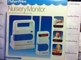 80s And 90s Fisher Price Nursery Monitor Toddler Memories Vintage Baby Baby Equipment