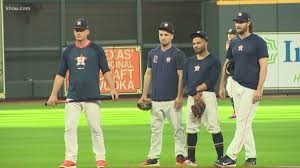 Astros' jose altuve and josh reddick each homered to back gerrit cole, who twirled seven shutout innings to earn the win in alcs game 3 vs the yankees! New York Yankees Vs Houston Astros In Alcs Game 6 Khou Com