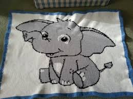 Elephant Afghan Crafts Pinterest Elephant Baby Blanket Elephant Blanket Crochet Elephant