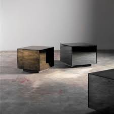 Bronze Cube Side Table By Notre Monde Voor Het Huis Zithoek Huis